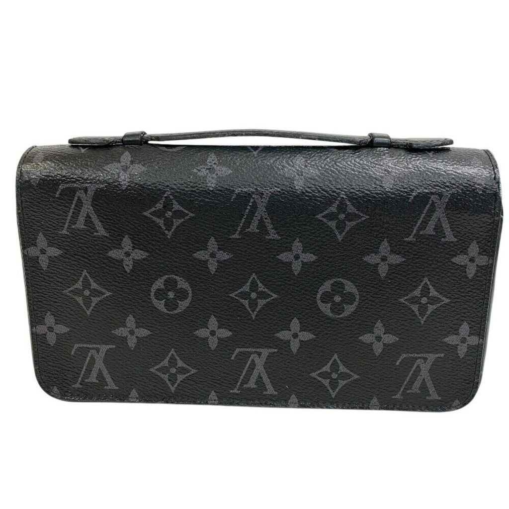 S Lock Vertical Wearable Wallet Monogram Eclipse Canvas