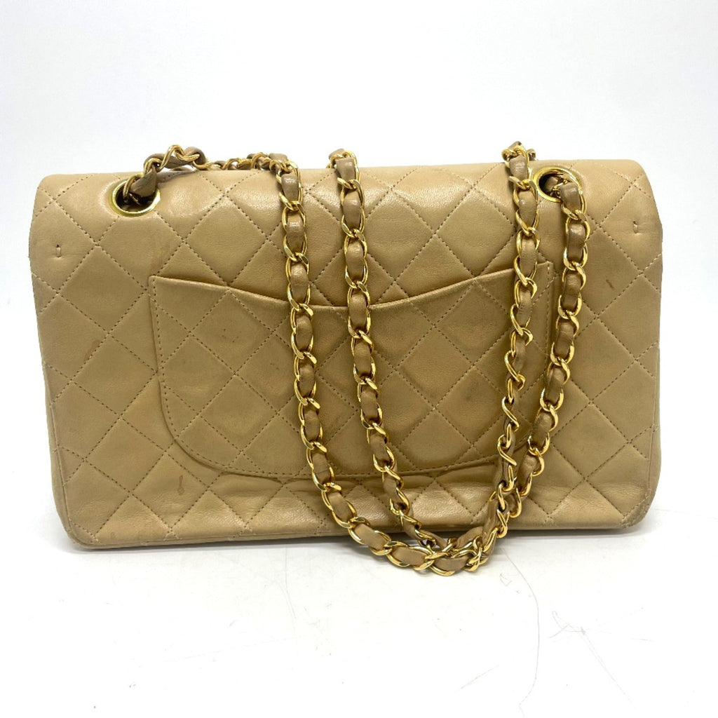 Vintage Classic Double Flap Bag Quilted Lambskin Medium