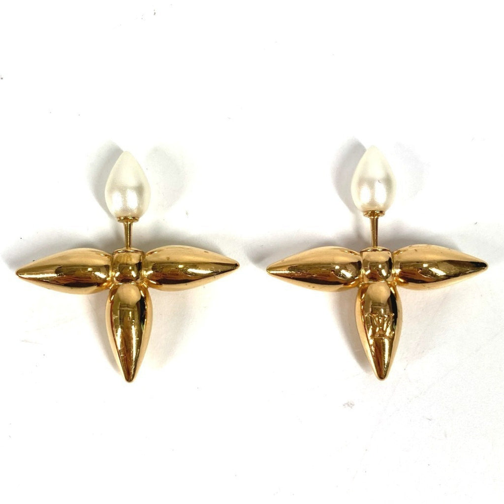 Earrings Gold-Tone Metal