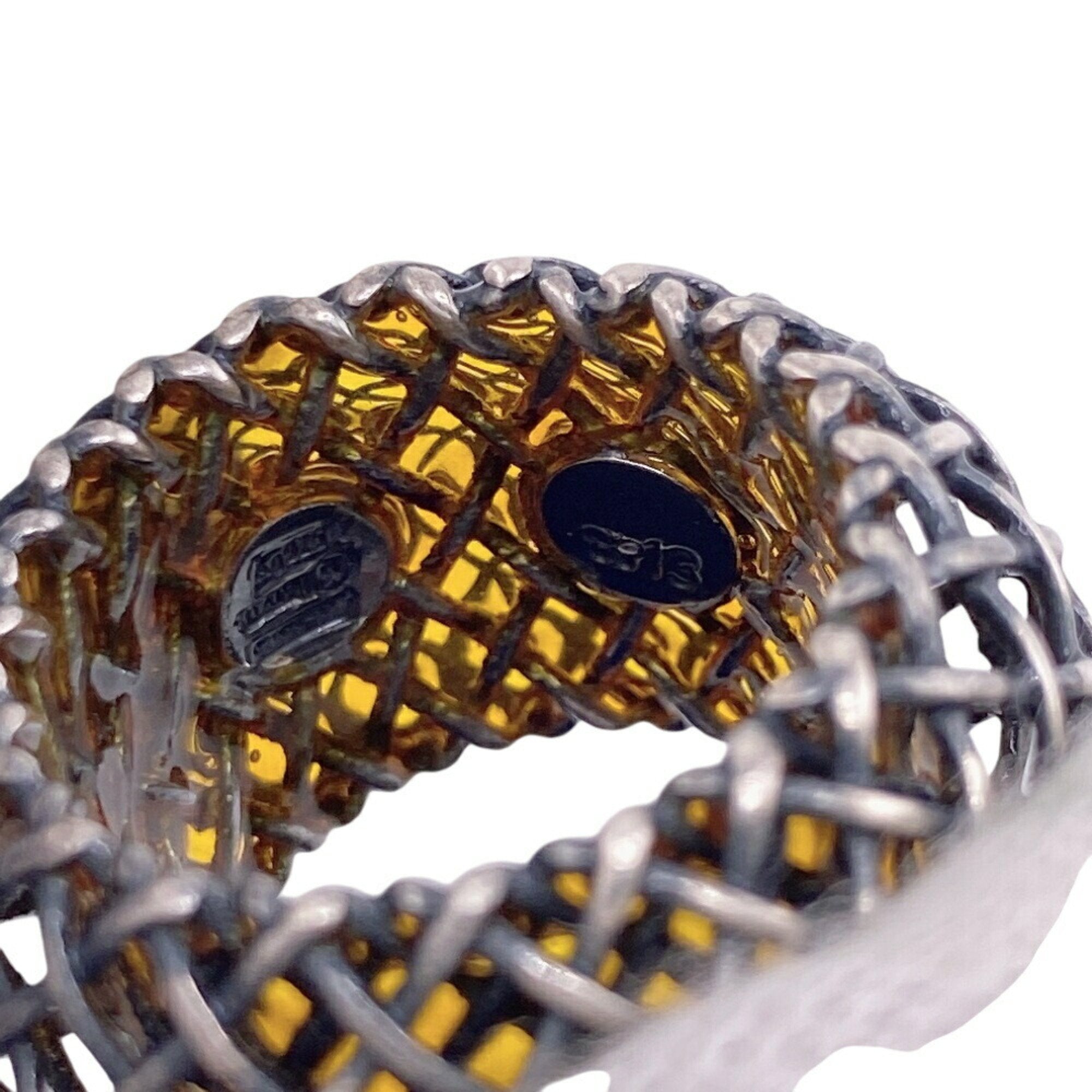 Intrecciato One Band Ring Sterling Silver