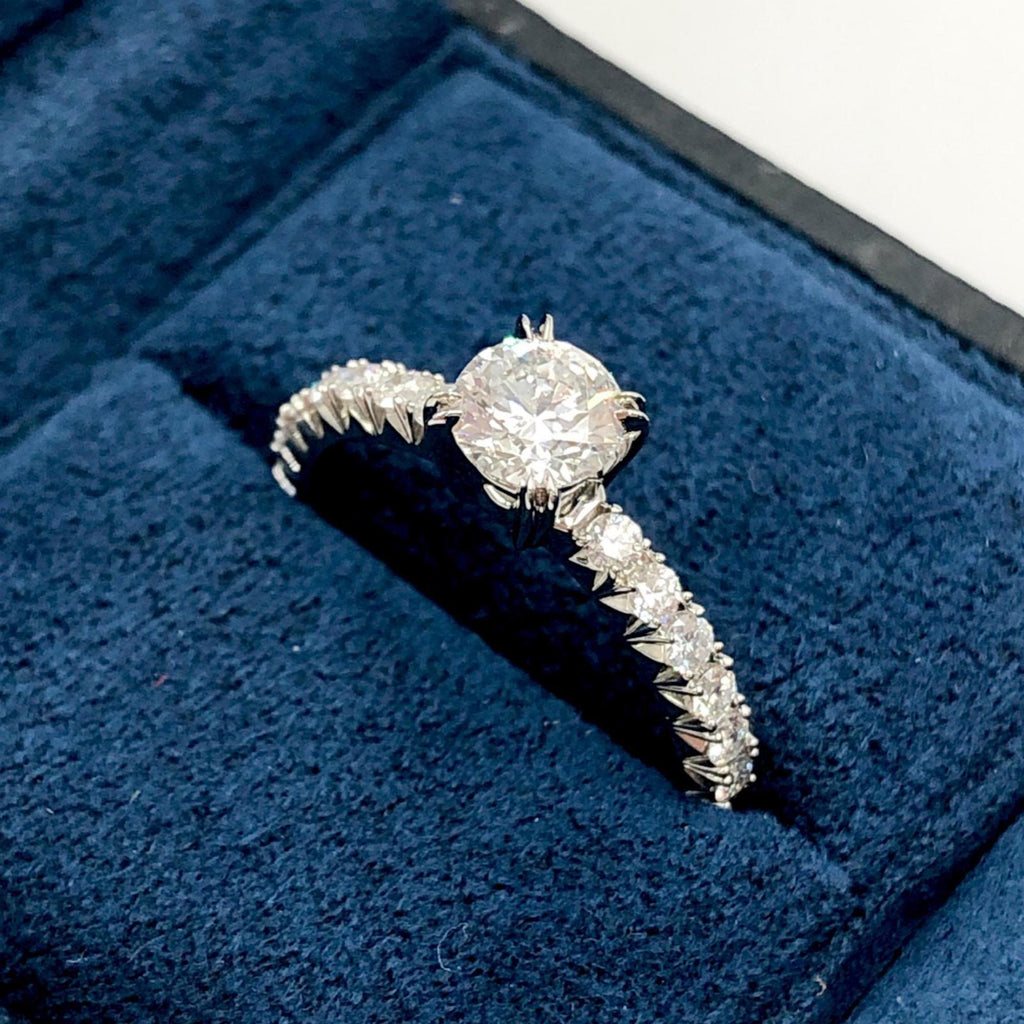 Brilliant Love Ring Platinum and Diamond