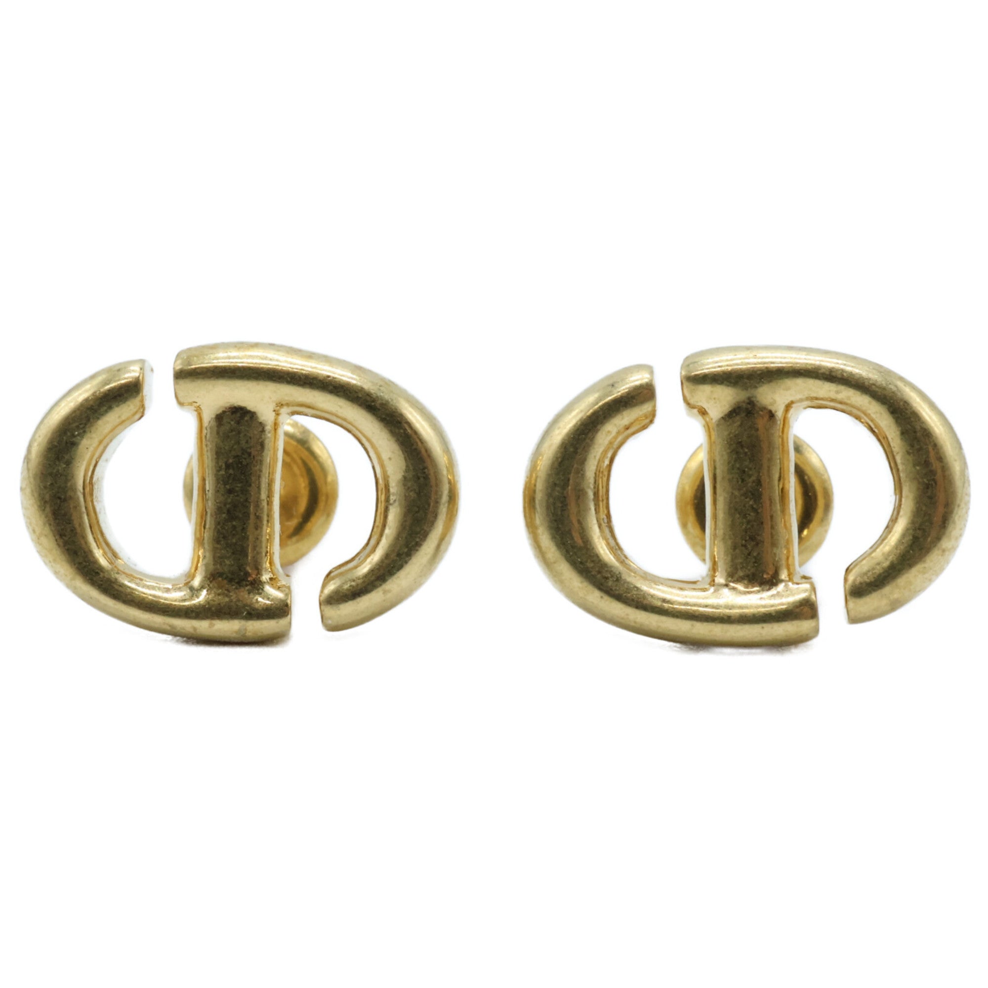 Earrings Stud Gold-Tone Metal