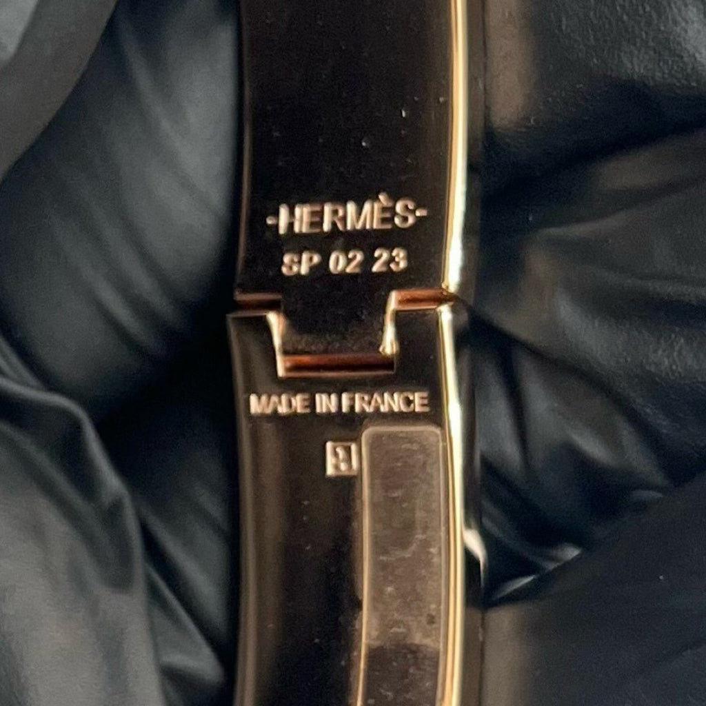 Click H Bracelet Gold Black