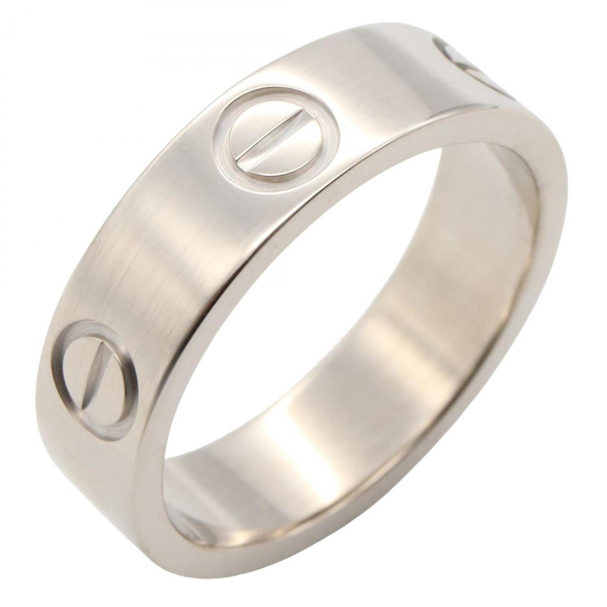 Love Ring 18K White Gold