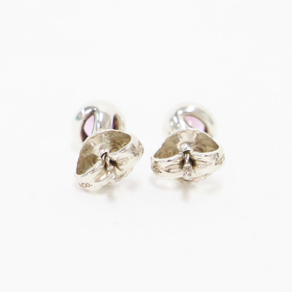 Elsa Peretti Earrings Sterling Silver 5mm Sterling Silver