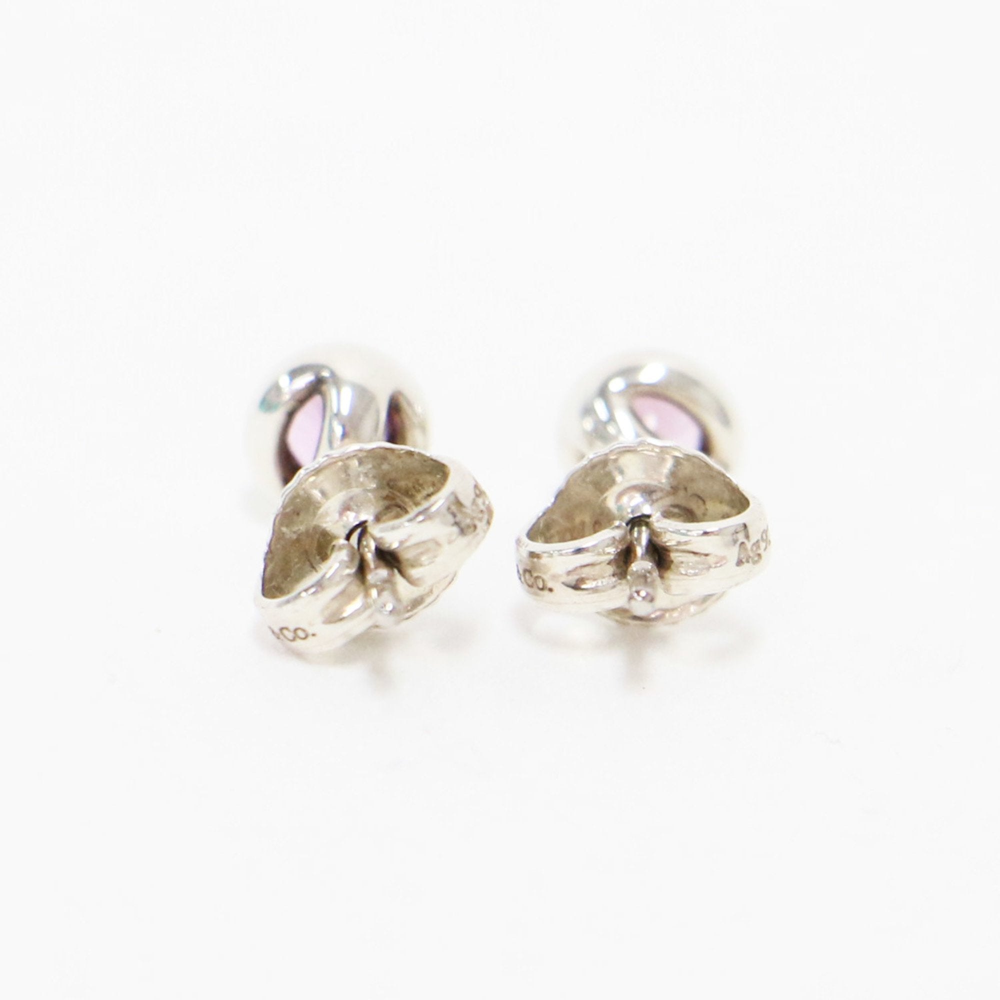 Elsa Peretti Earrings Sterling Silver 5mm Sterling Silver