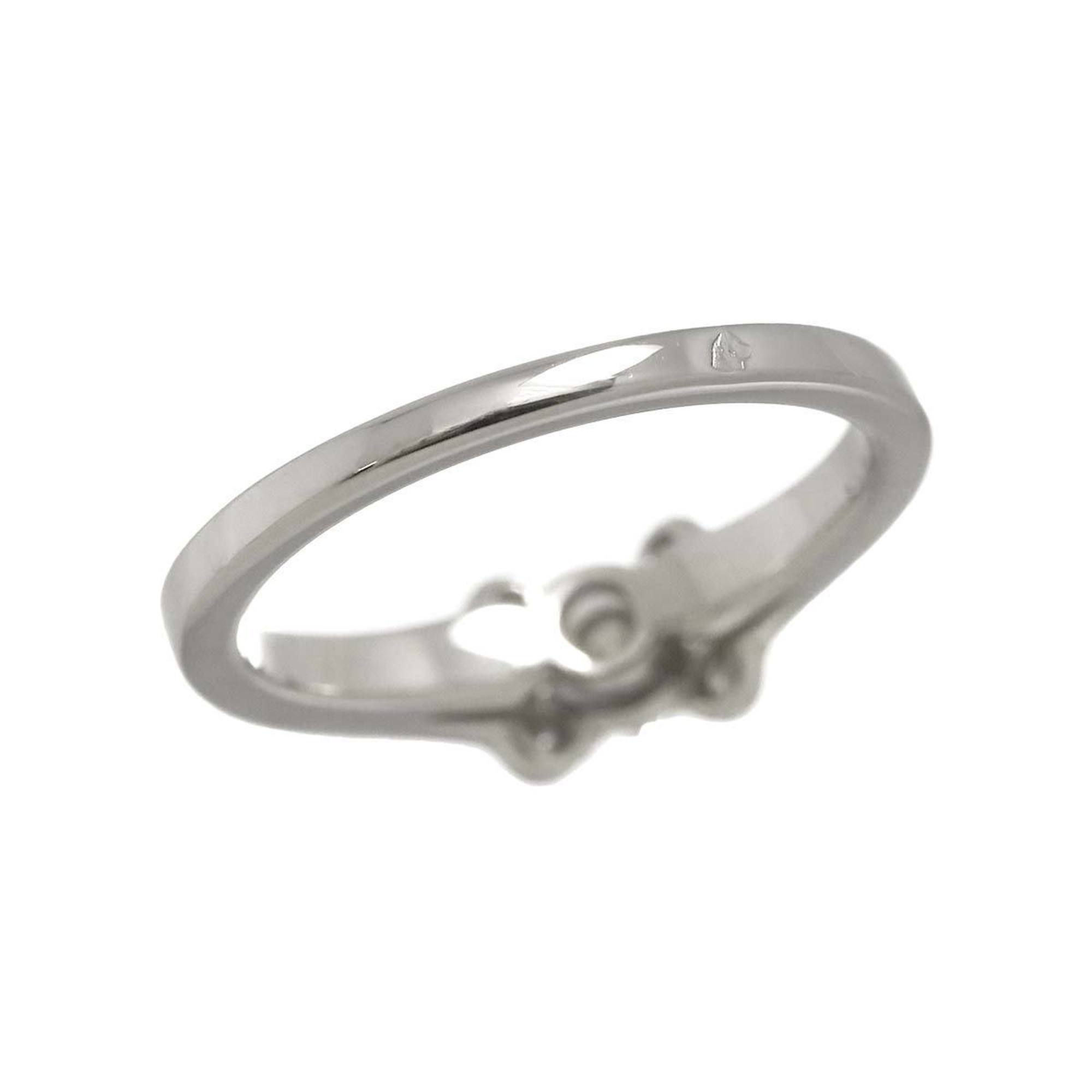 Ring Platinum with Diamond 0.19ct