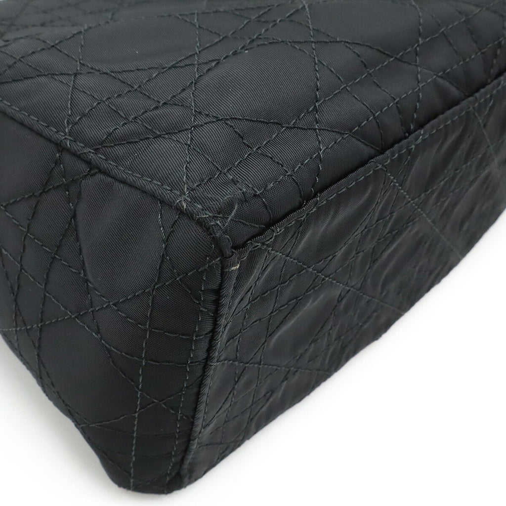 Vintage Lady Dior Bag Cannage Quilt Satin Medium