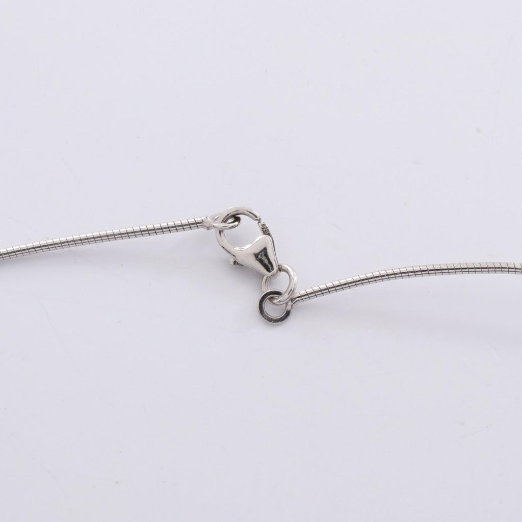 Pop H Pendant Necklace Sterling Silver