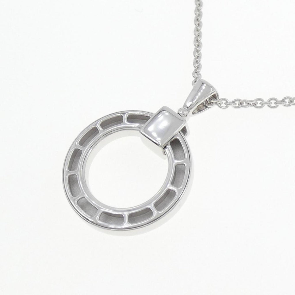 Pendant Necklace 18K White Gold with Diamond