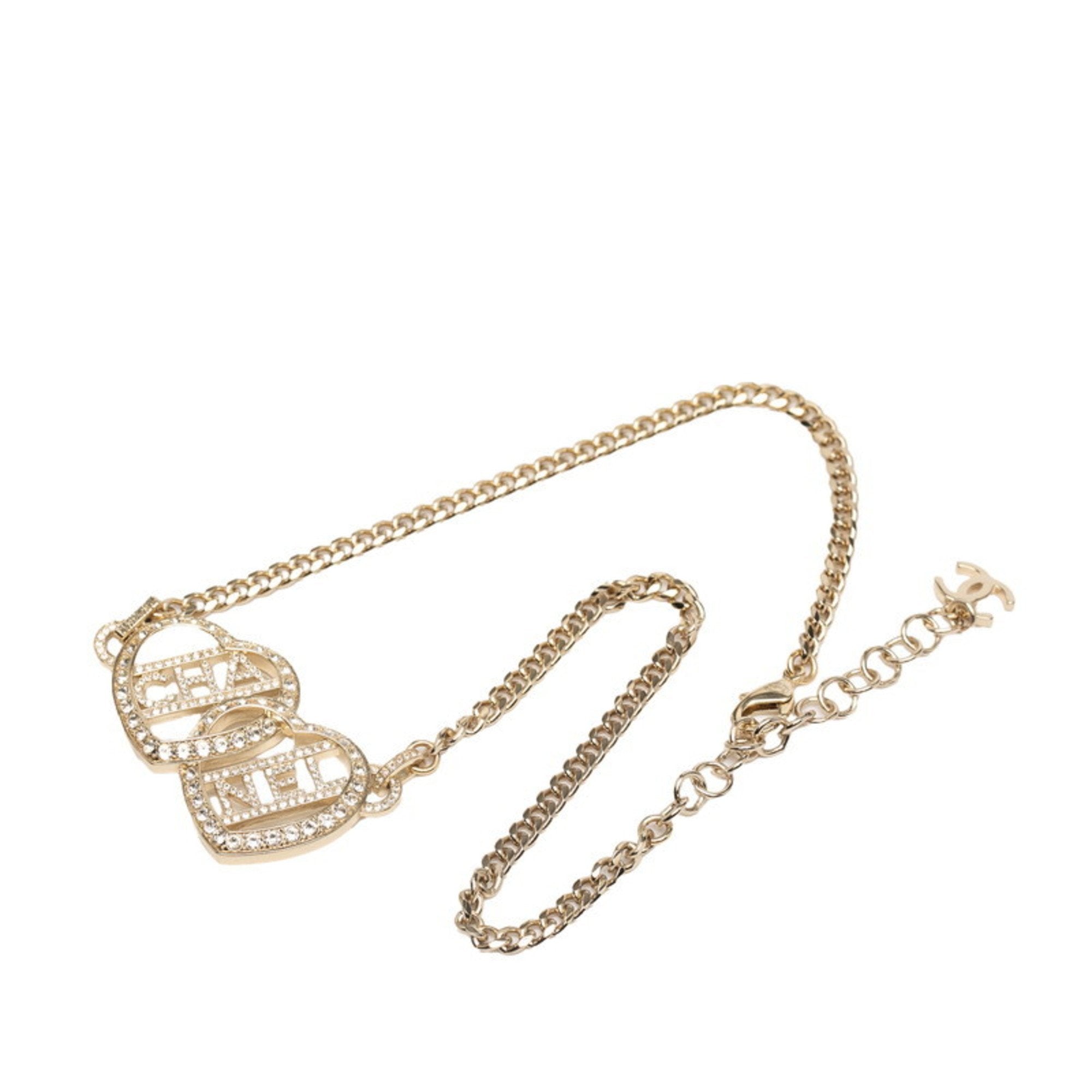 Choker Necklace With Rhinestone