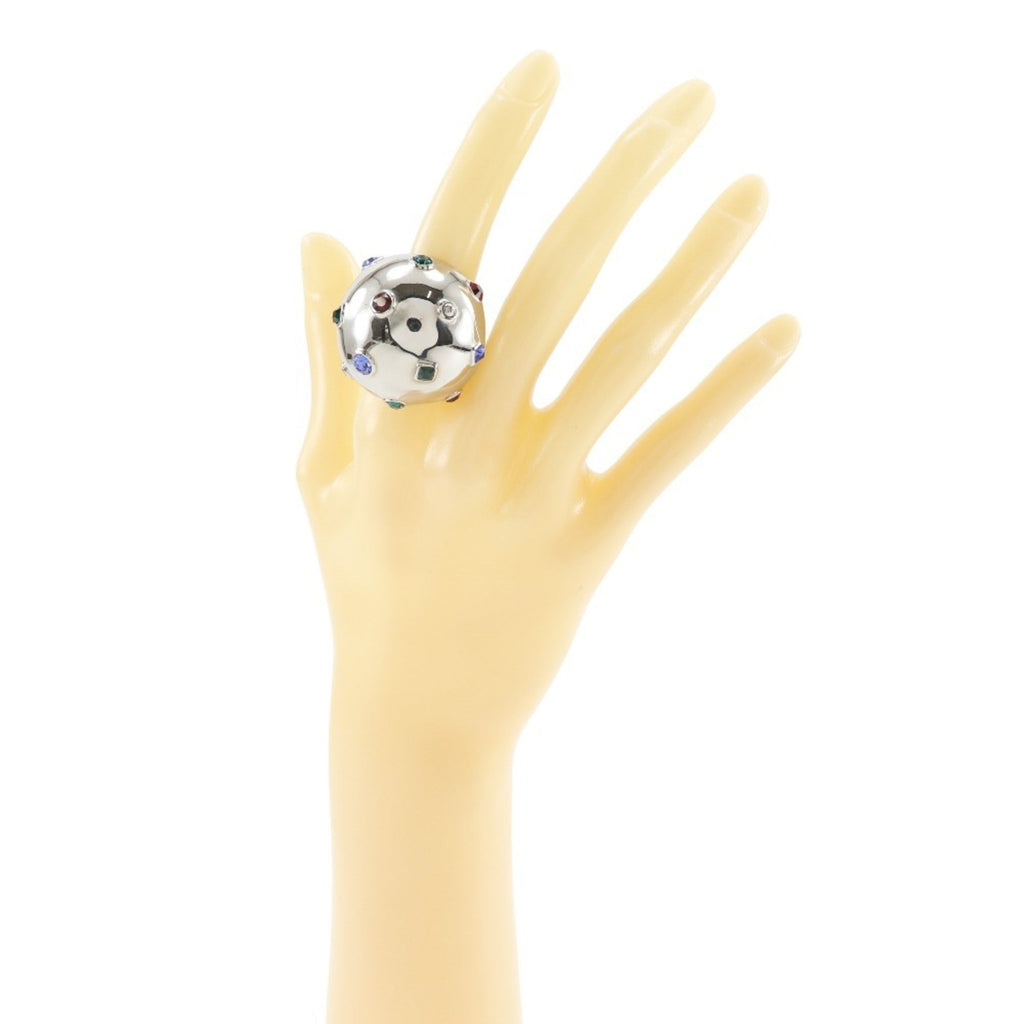 Bookle Dreille Ring with Rhinestone Multi-color