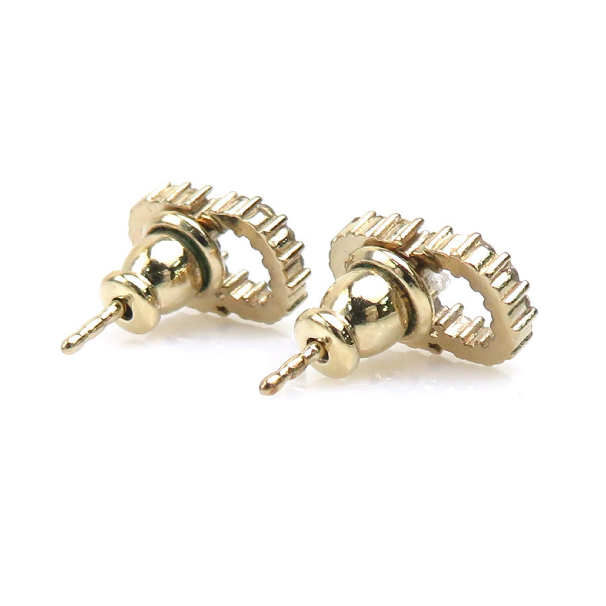 Rhinestone Earrings Metal