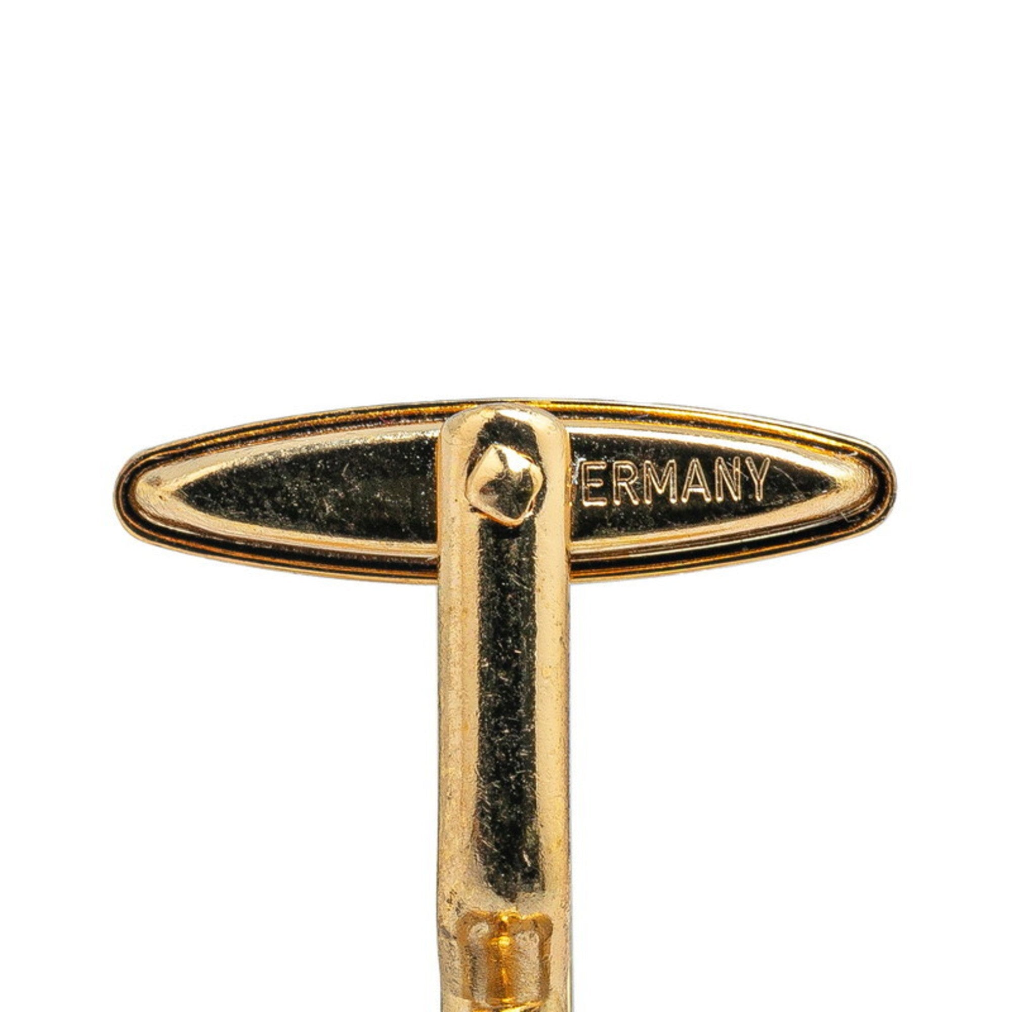 CD Cufflinks 18K Yellow Gold Bracelet