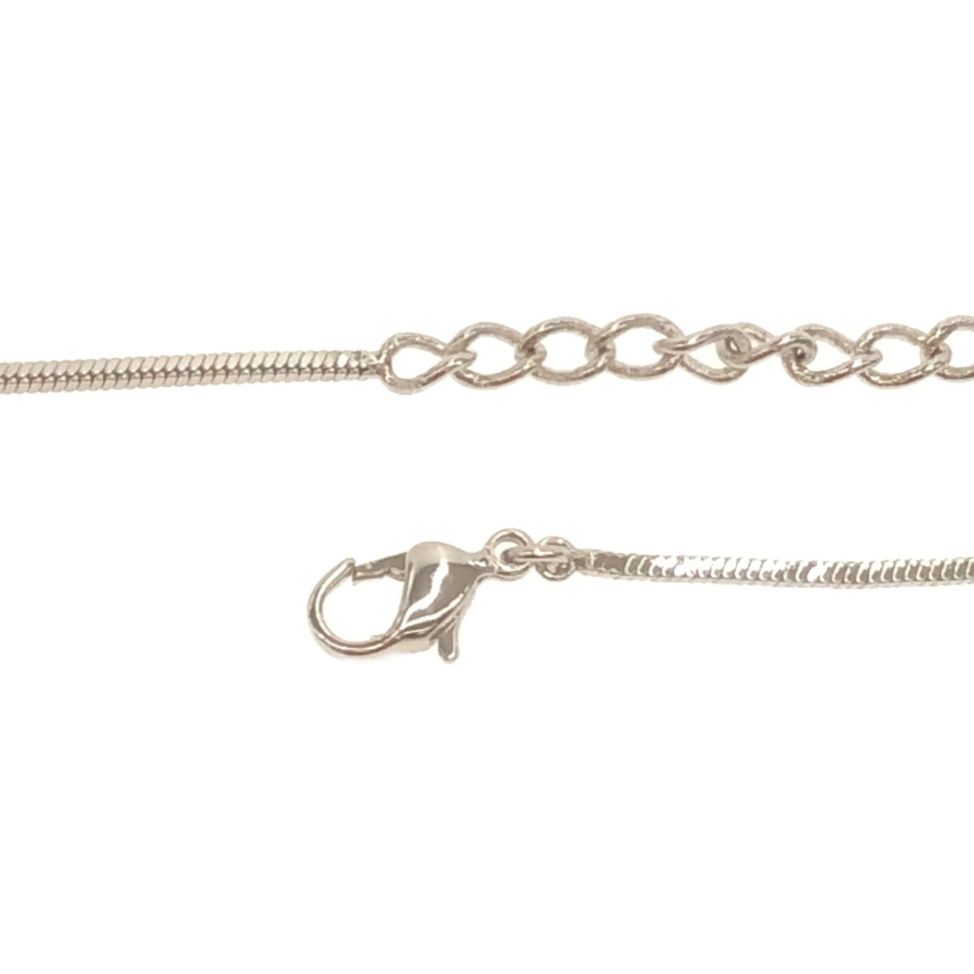 Trotter Pendant Necklace Pink and Silver