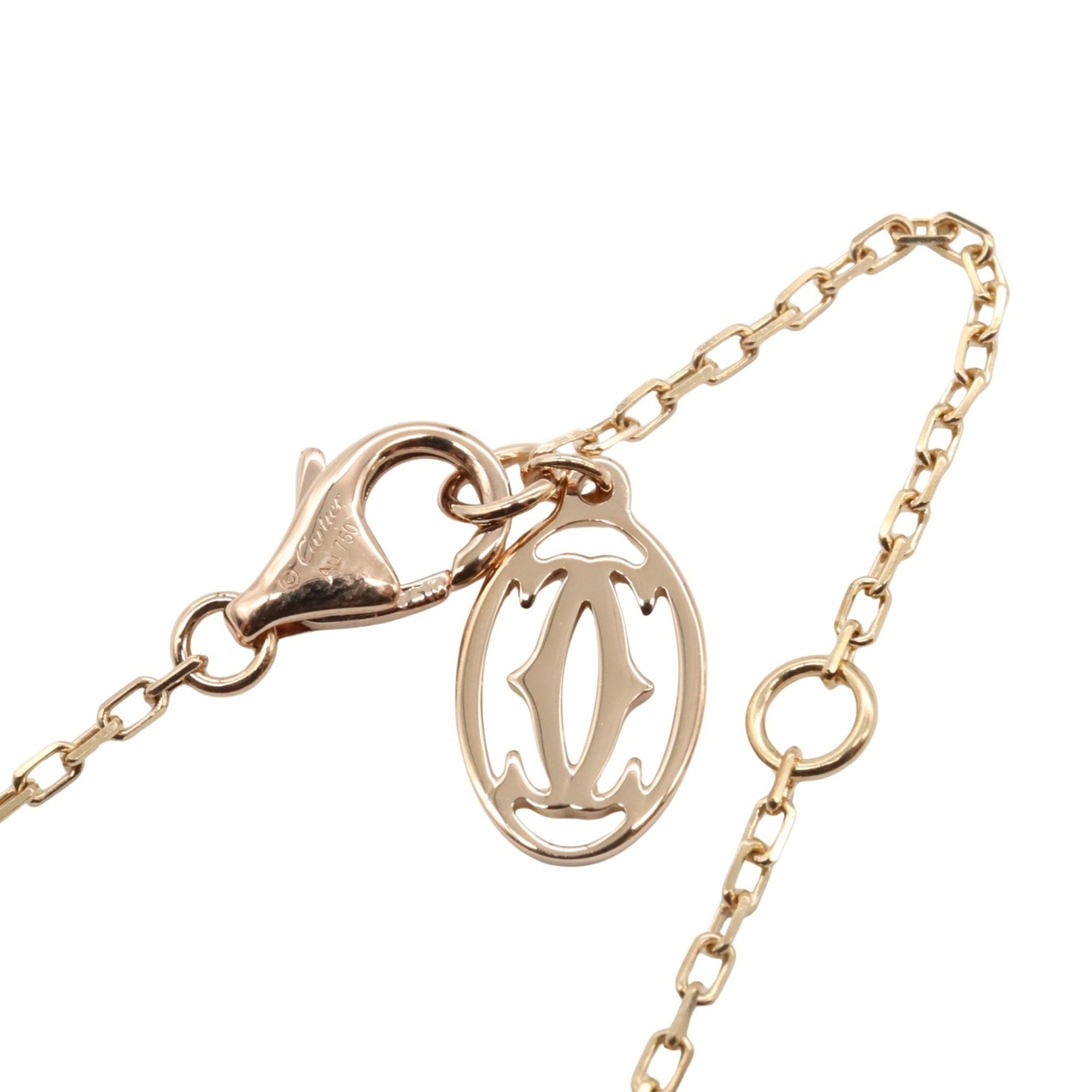 Pendant Necklace 18K Rose Gold with Sapphire