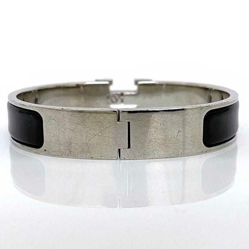 Clic Bracelet Black and Silver Mini