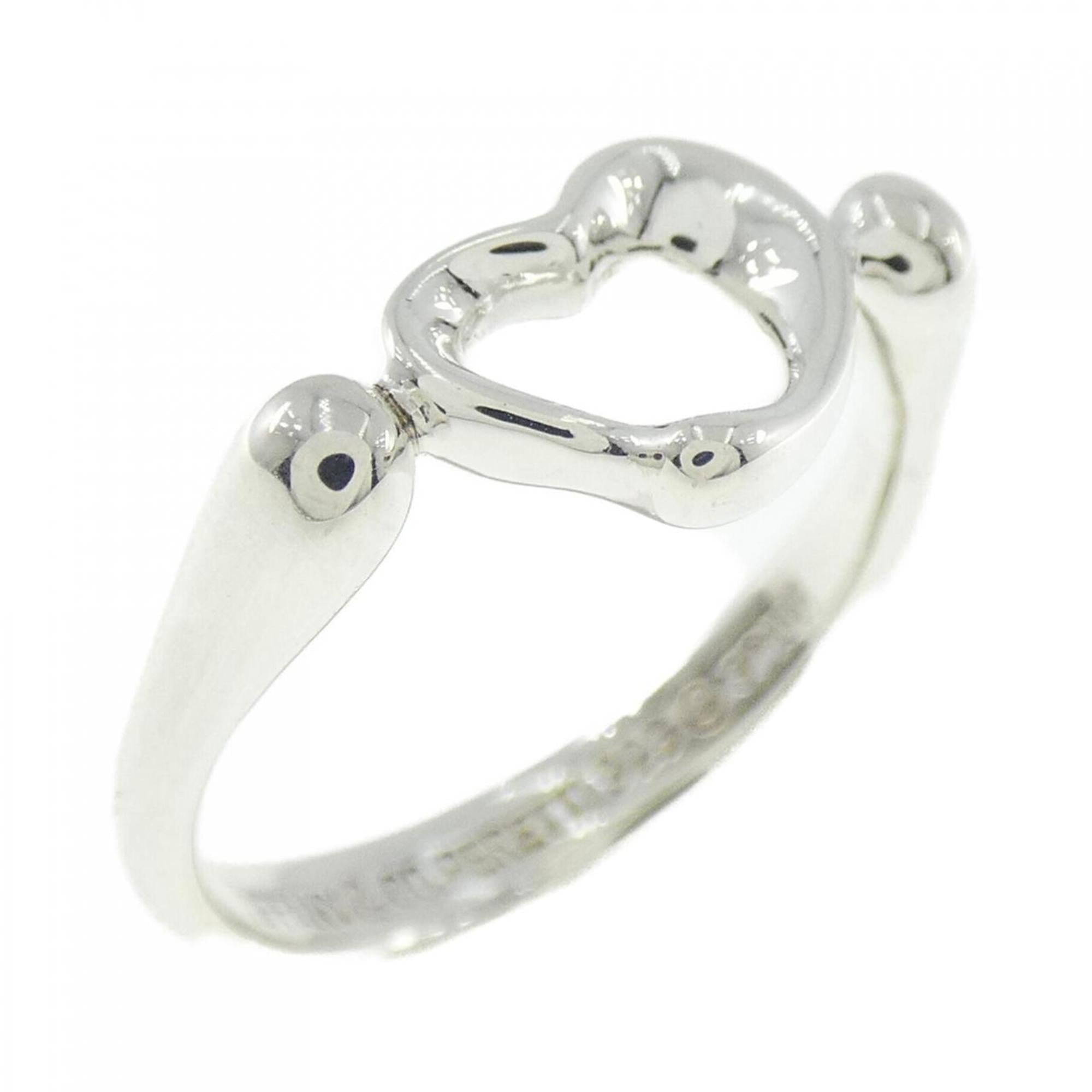 Open Heart Ring Sterling Silver