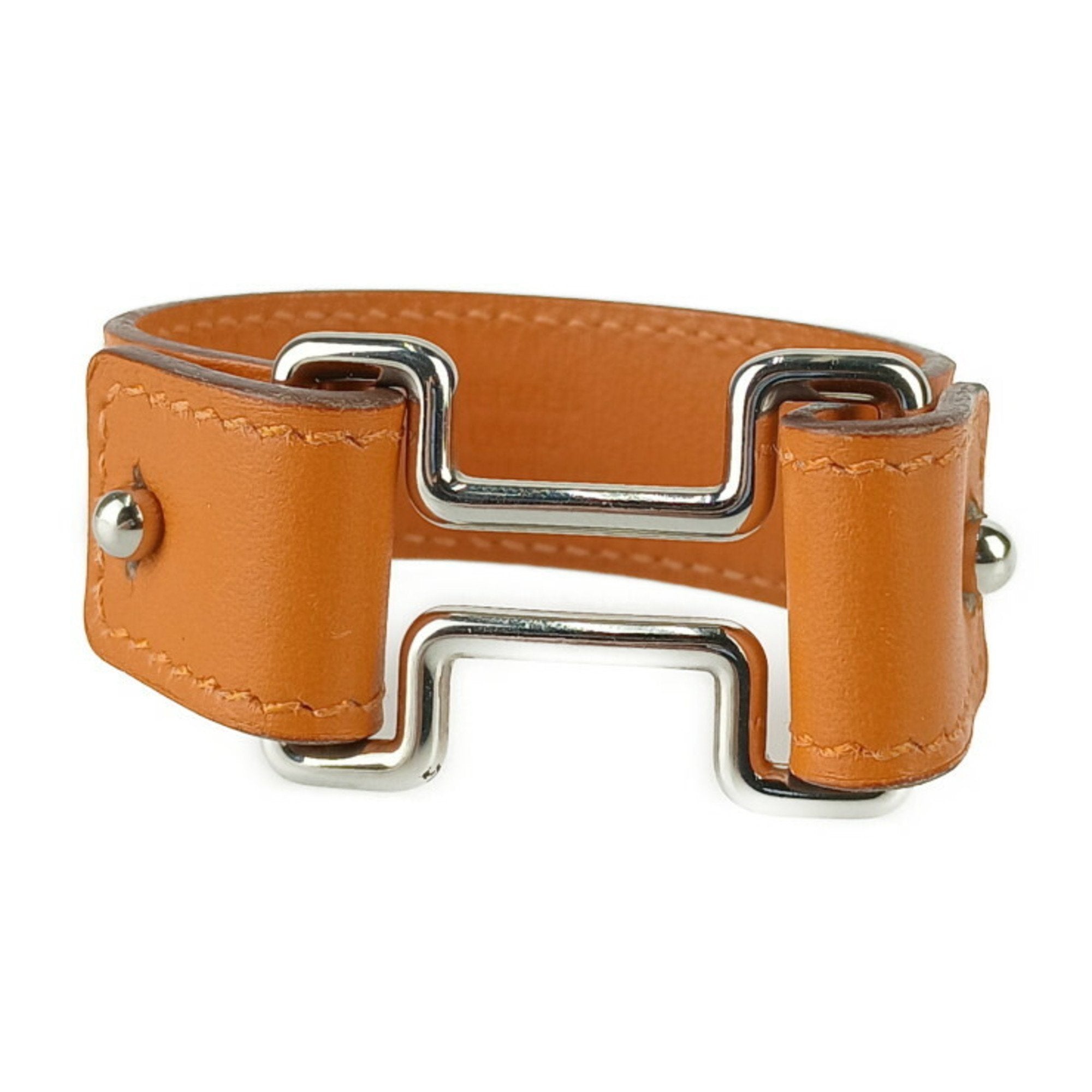 Bracelet Orange Swift Leather
