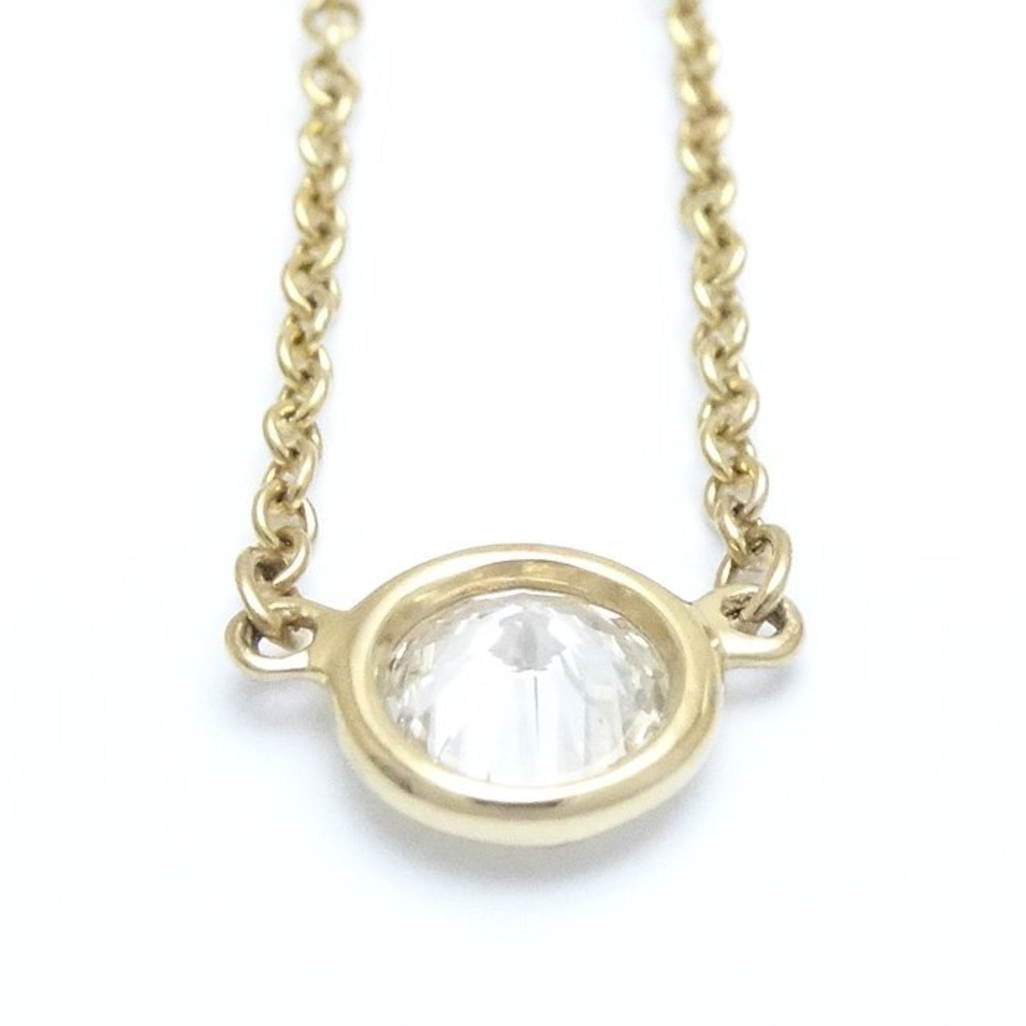 Elsa Peretti Pendant Necklace 18K Yellow Gold 5mm