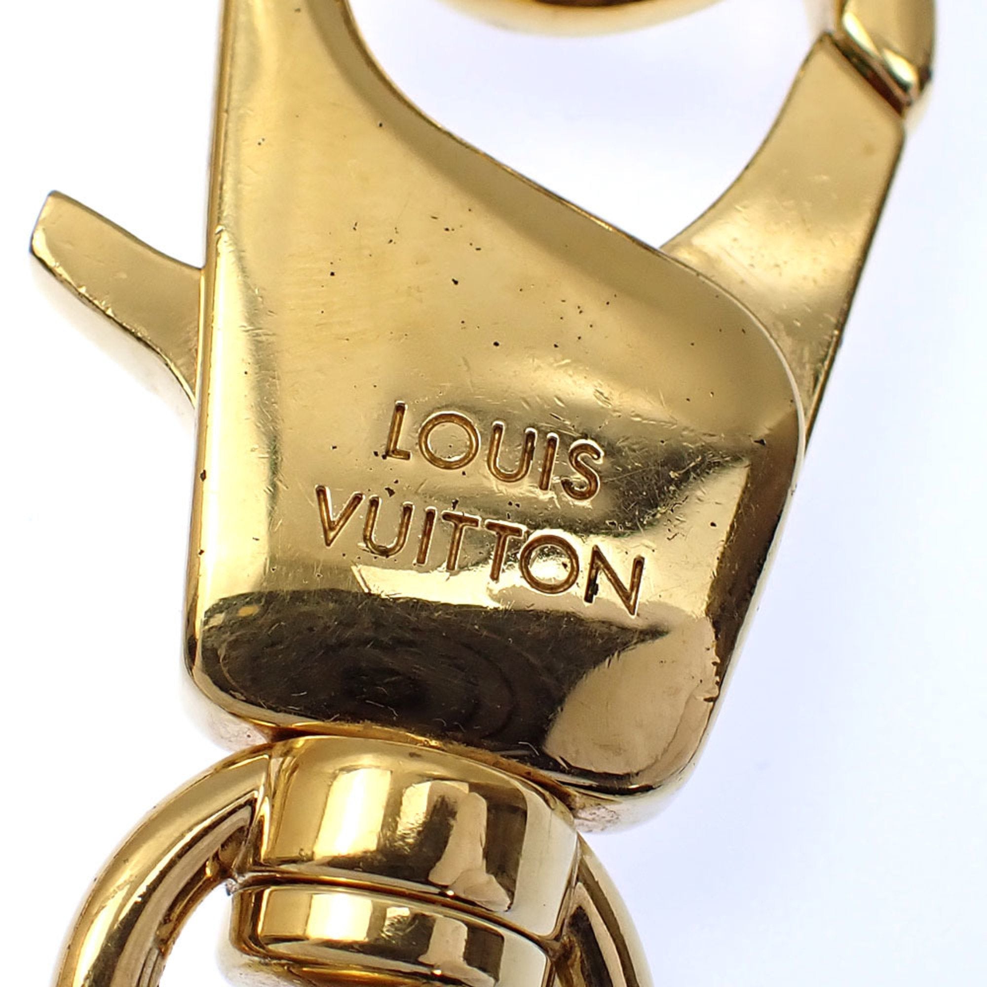 LV Edge MM Pendant Necklace Gold