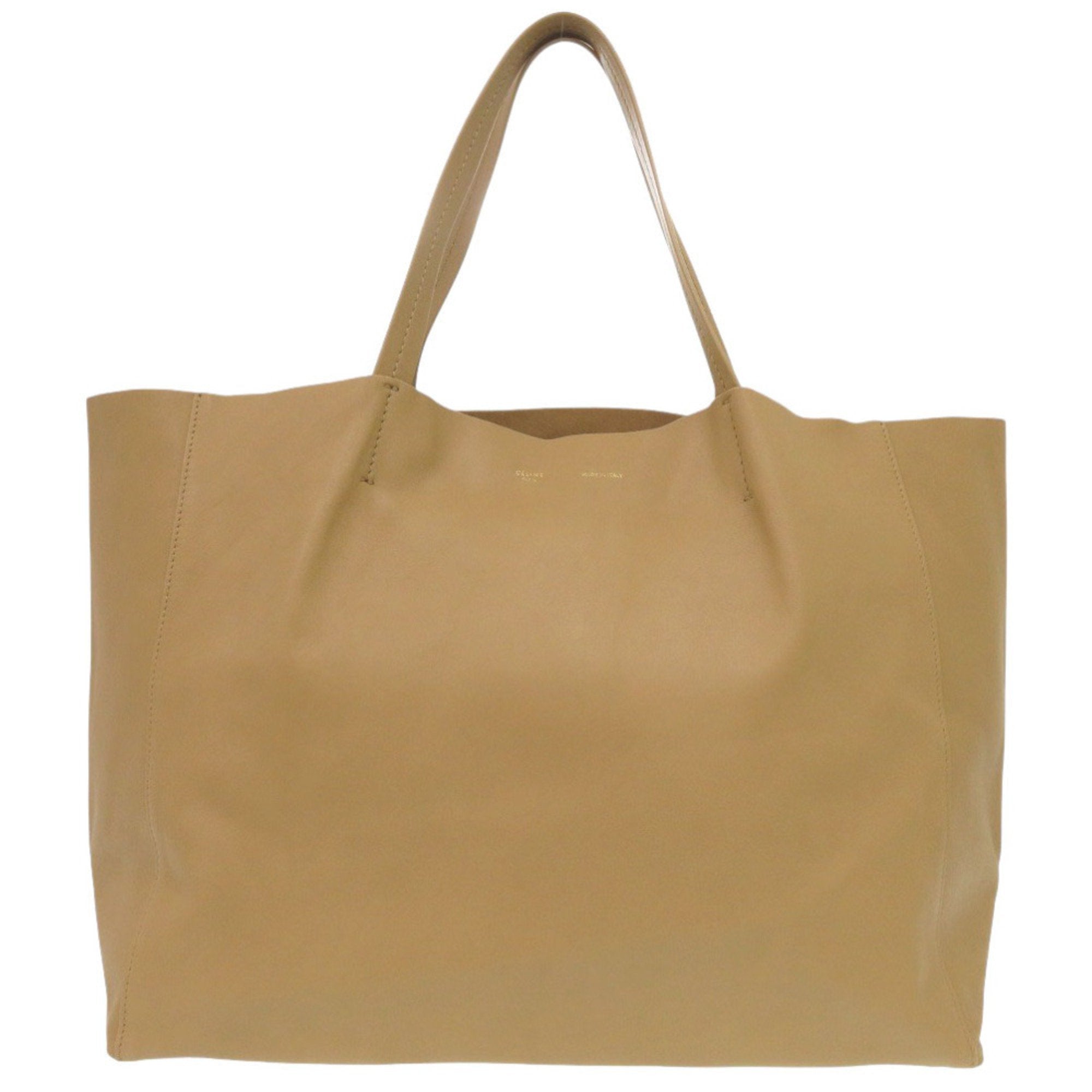 Horizontal Cabas Tote Leather Large