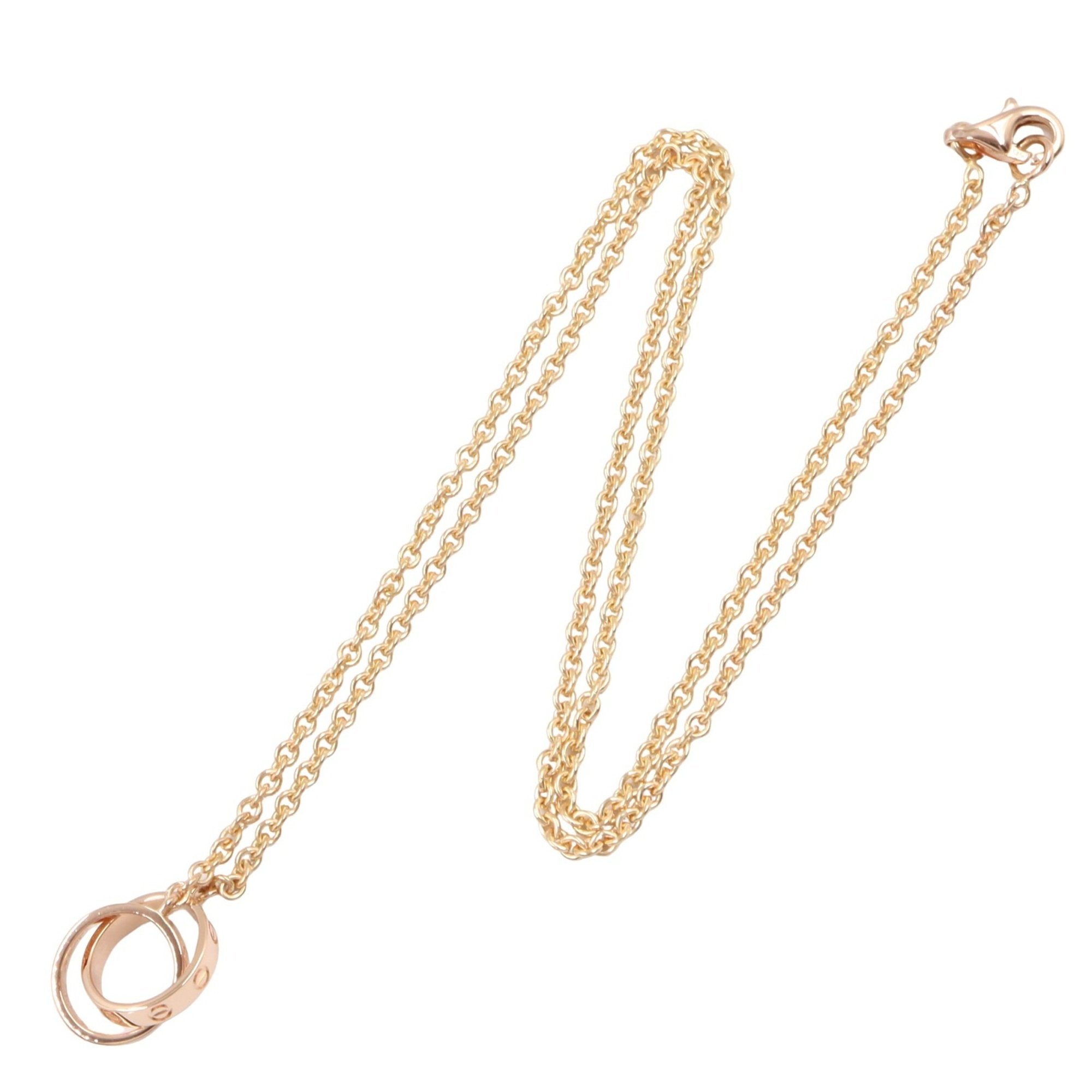 Love Pendant Necklace 18K Rose Gold