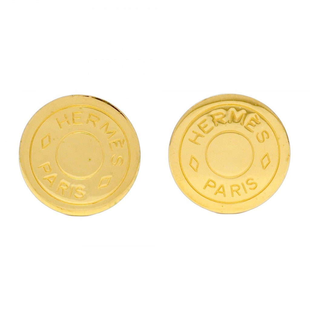 Earrings Gold-Tone Metal