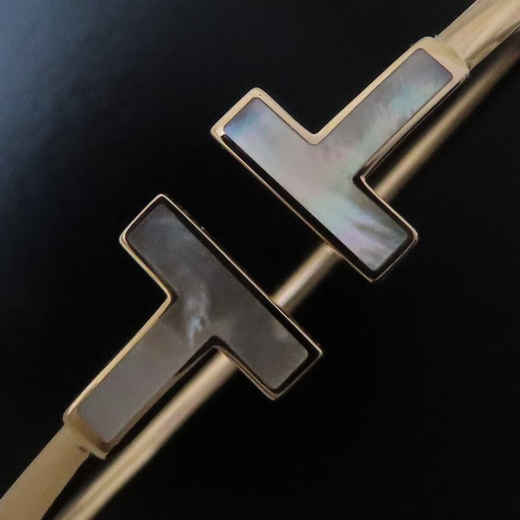 Bangle 18K Rose Gold Medium with Mother of Pearl Bracelet