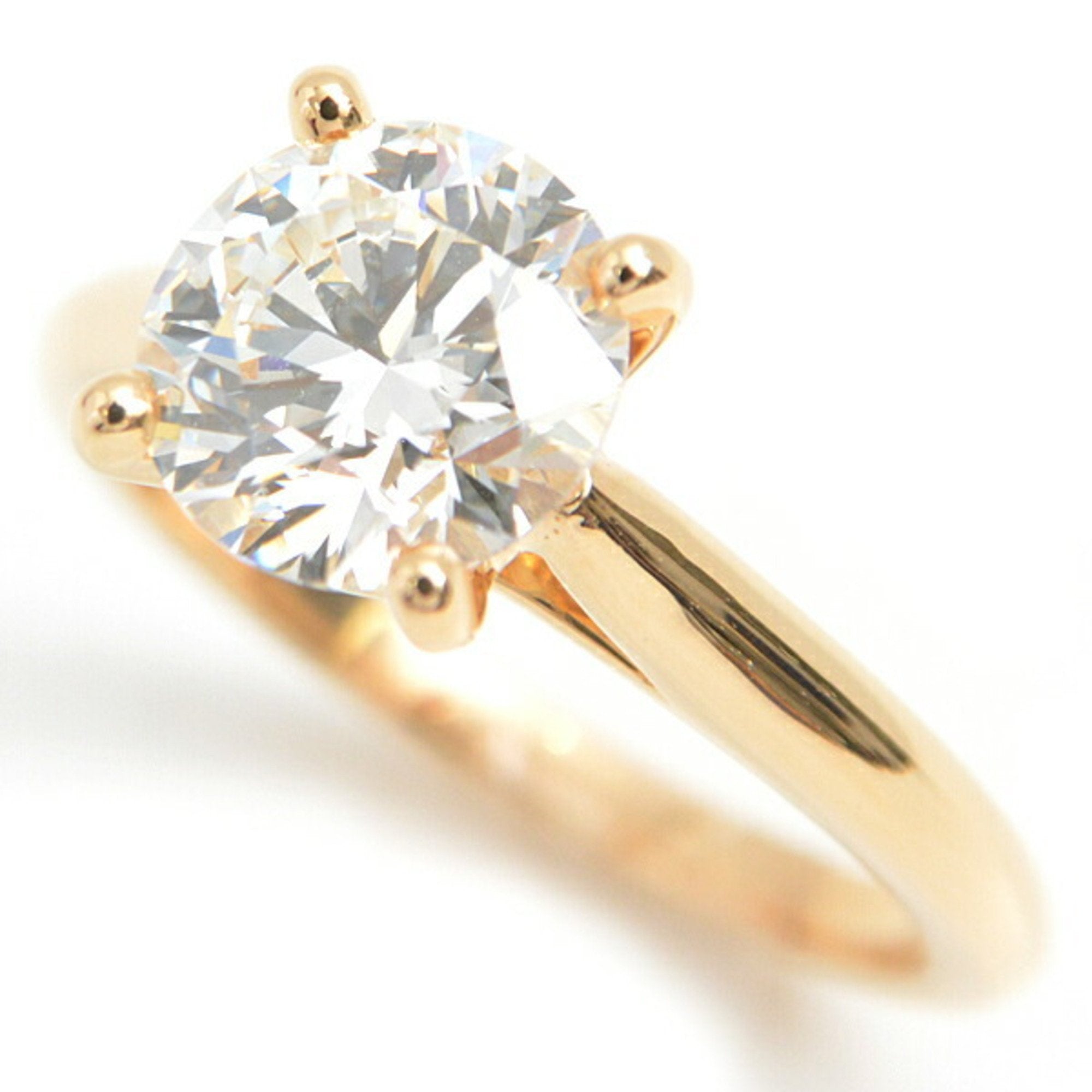 Ring 18K Yellow Gold with Diamond