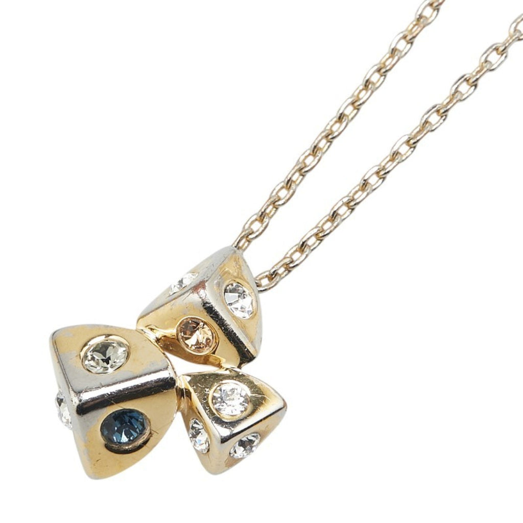 Pendant Necklace Gold Multicolor