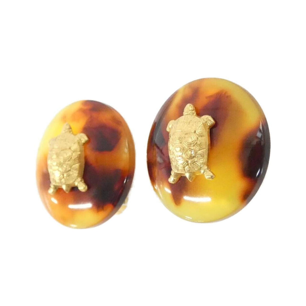 Clip-On Earrings Clip-On Gold-Tone Metal