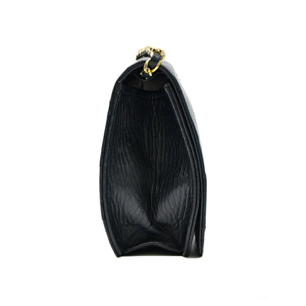 Vintage Full Flap Bag Quilted Lambskin Medium
