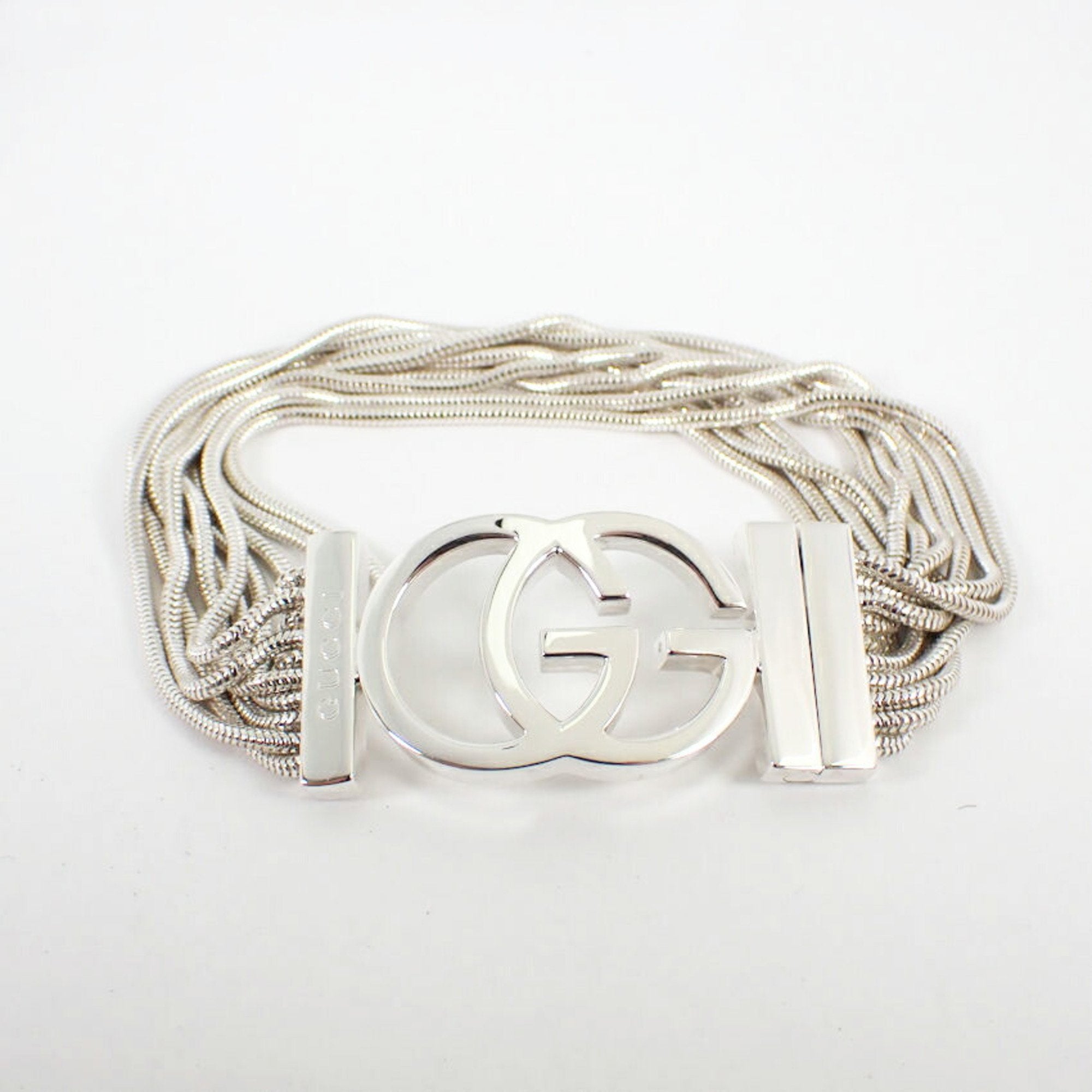 Interlocking G Bracelet Sterling Silver