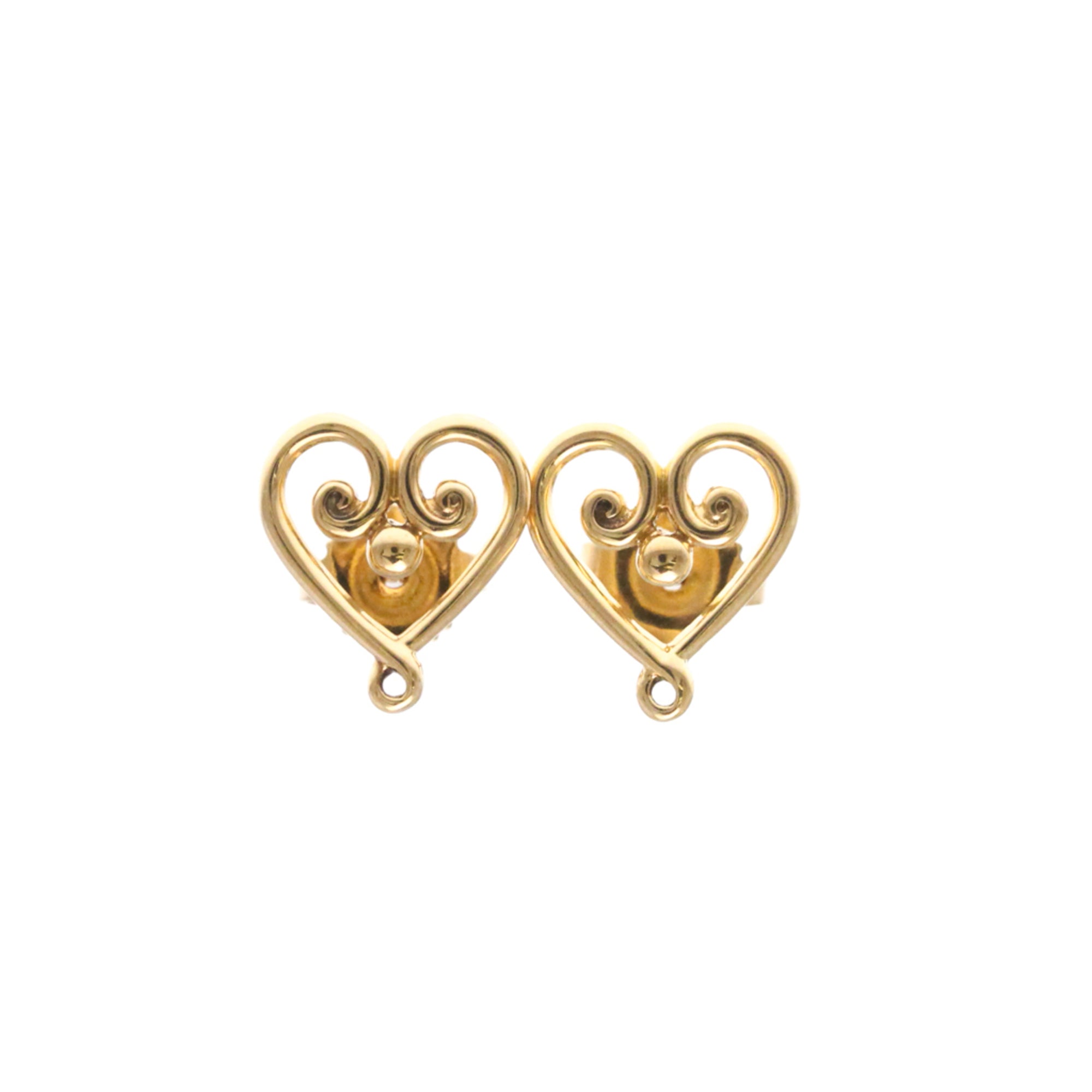 Earrings Stud 18K Rose Gold