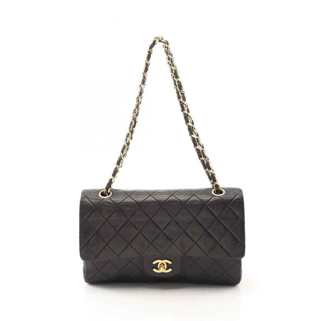 Vintage Classic Double Flap Bag Quilted Lambskin Medium