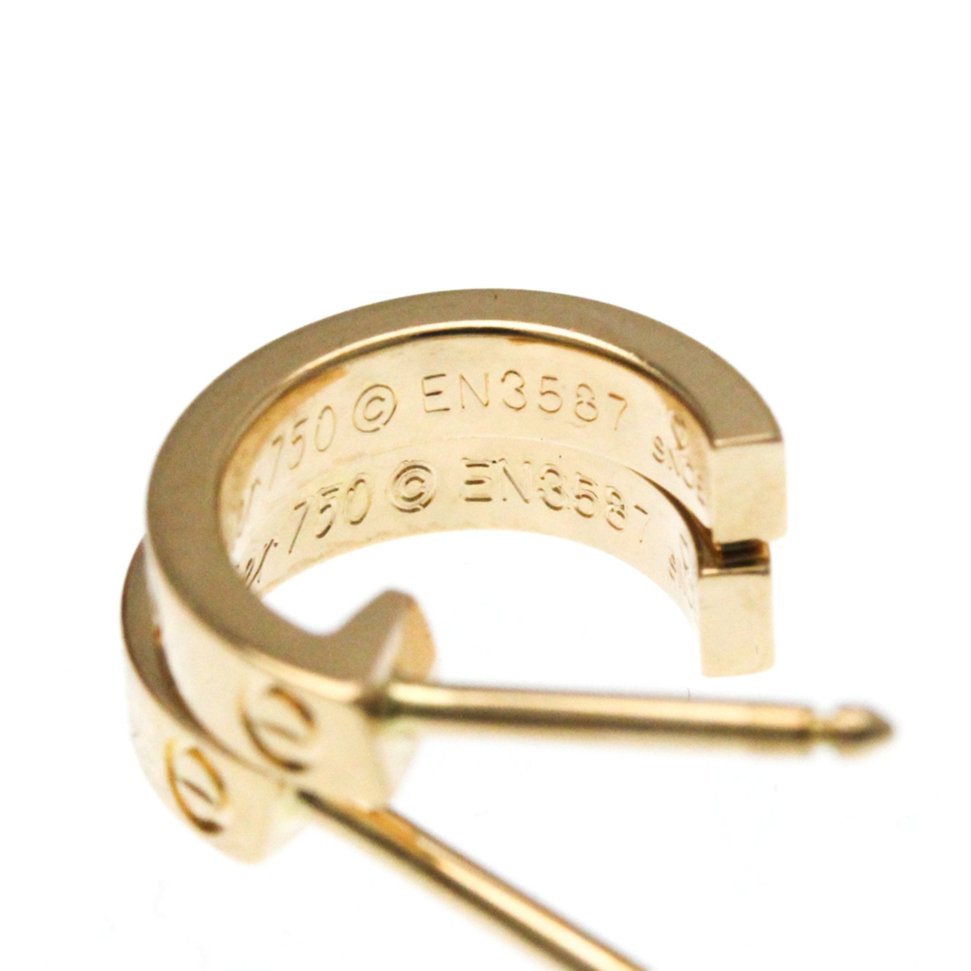 Earrings Stud 18K Rose Gold