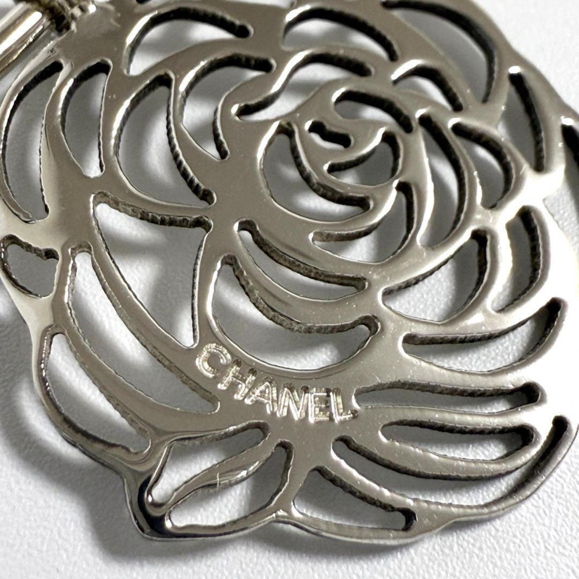 Camellia Pendant Necklace Sterling Silver