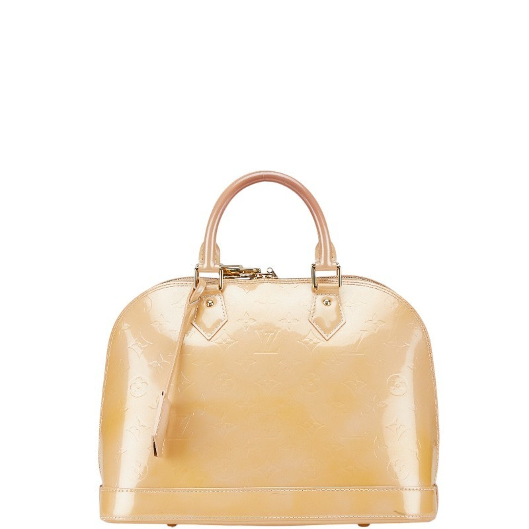 Alma Handbag Monogram Vernis PM
