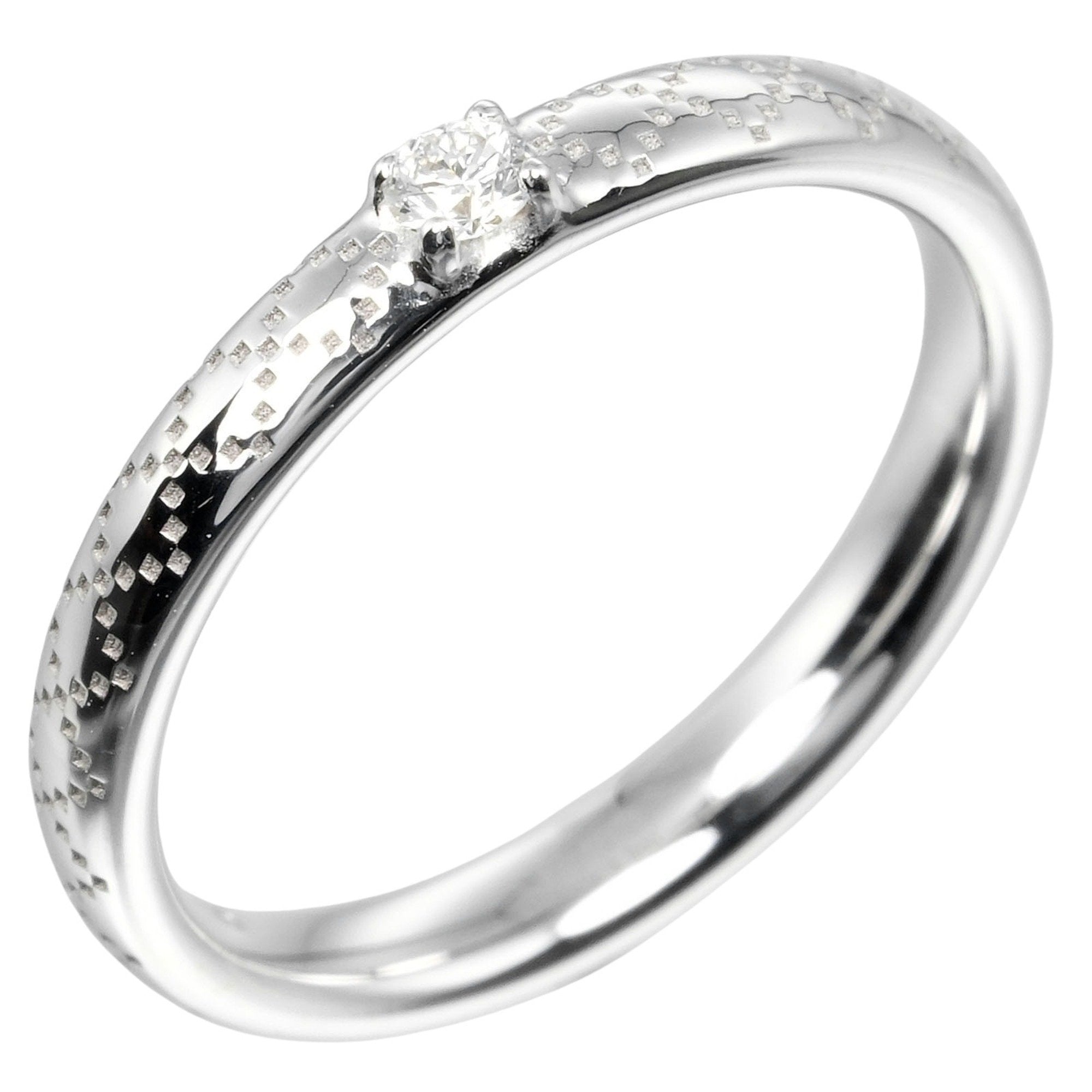 Diamantissima Ring 18K White Gold with Diamond