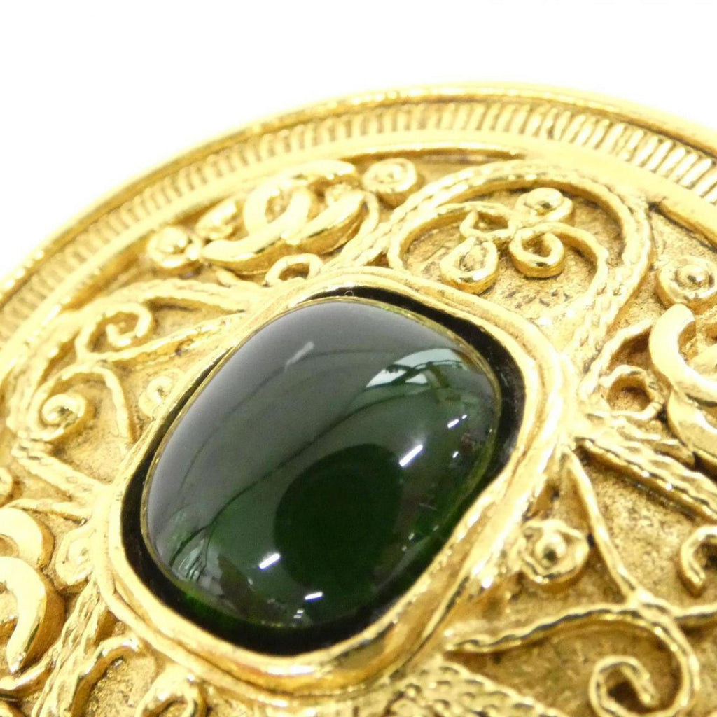 Brooch Gold and Green