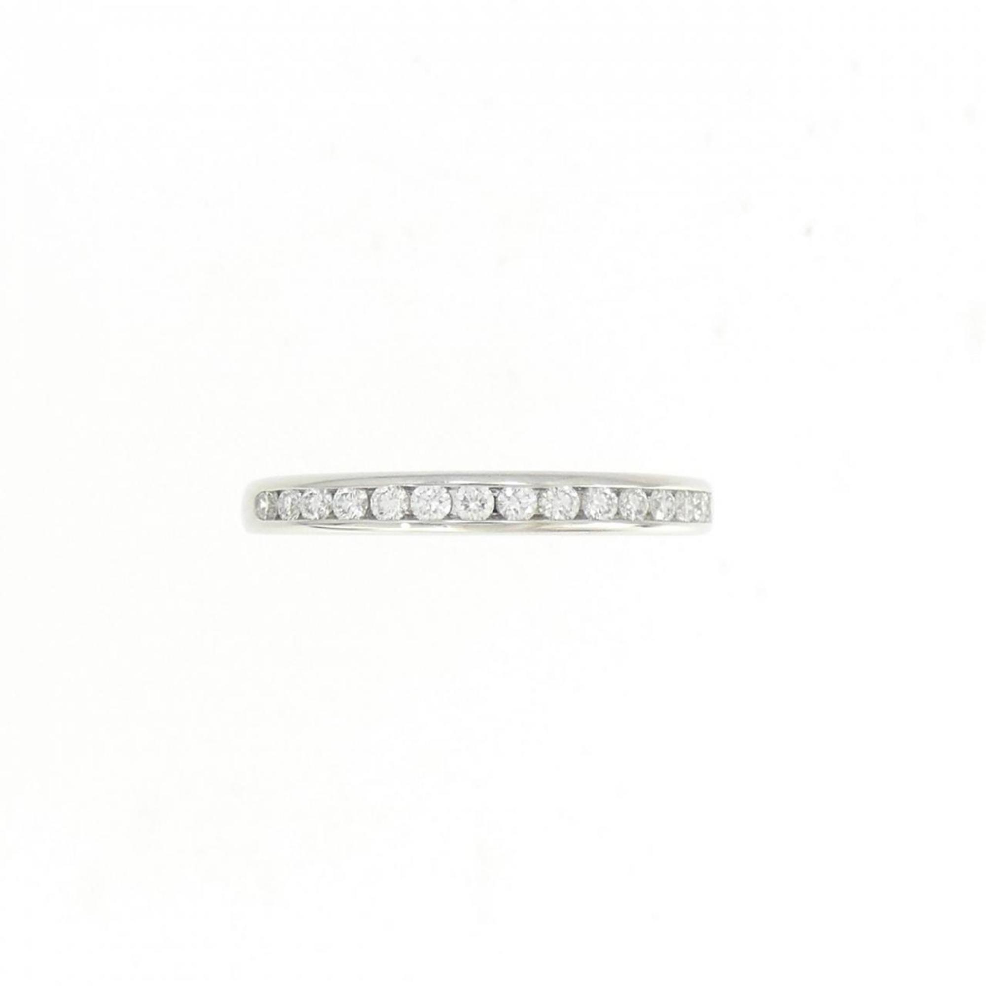 Band Ring Platinum with Diamond