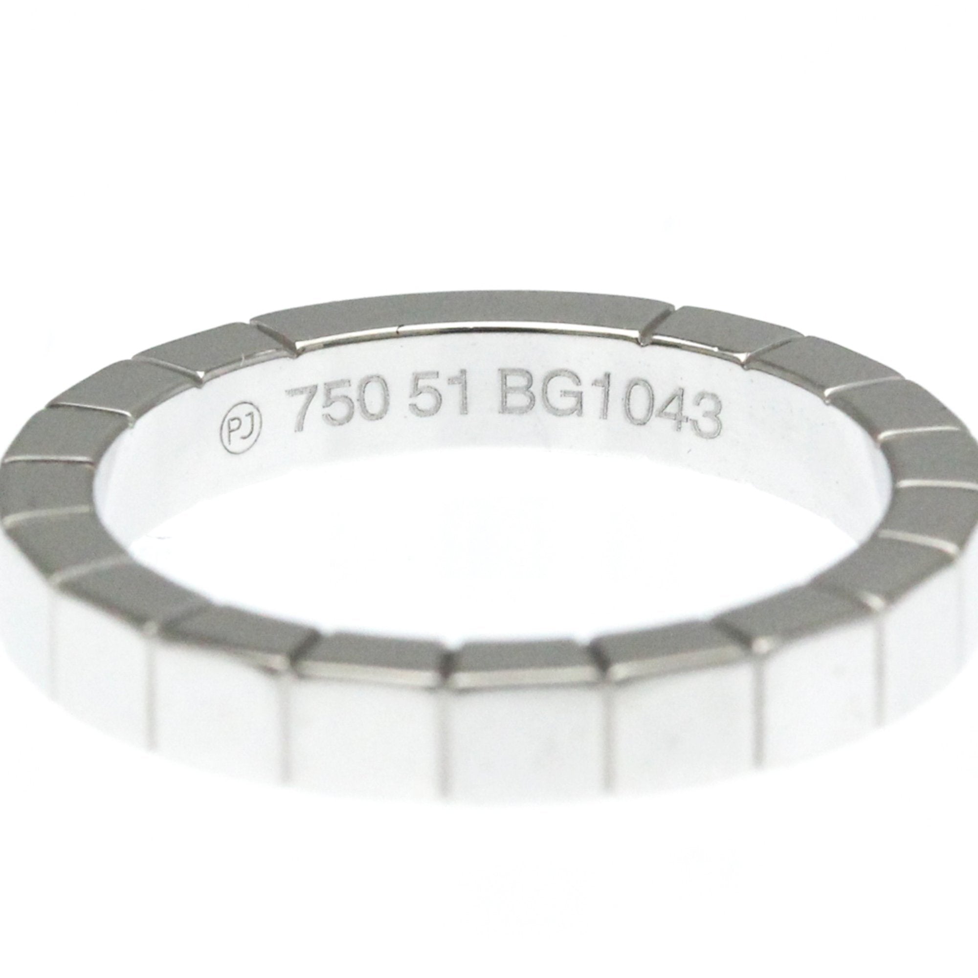 Lanieres Band Ring 18K White Gold