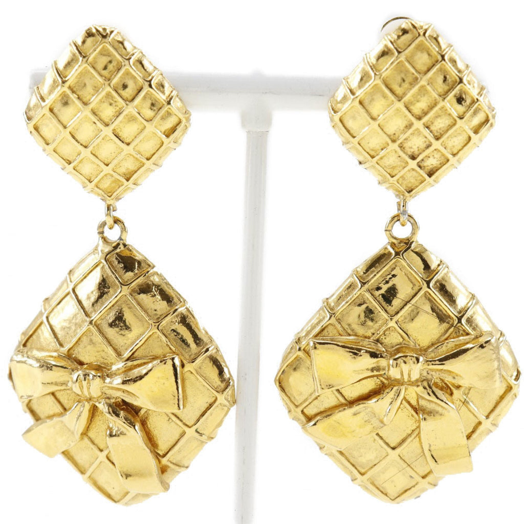Earrings Gold-Tone Metal