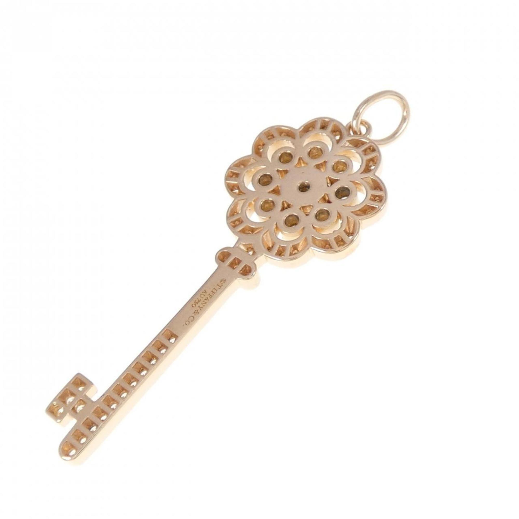 Pendant Necklace 18K Rose Gold With Diamond