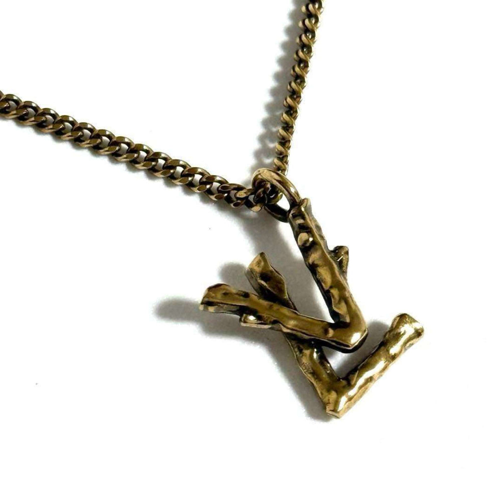 Twig Pendant Necklace Metal