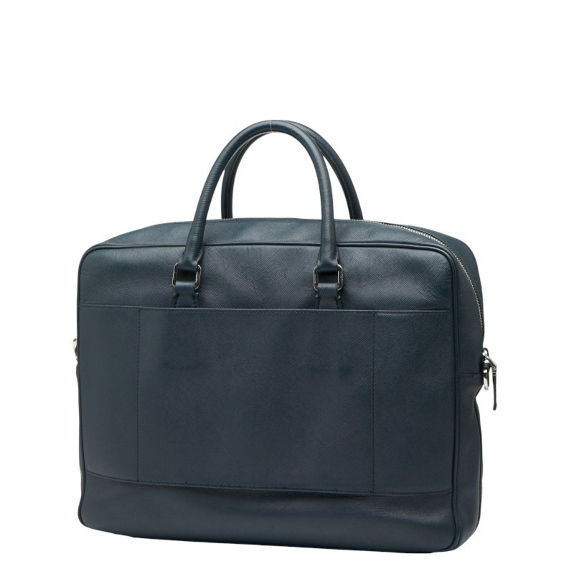 Convertible Zip Around Briefcase Saffiano Leather Medium