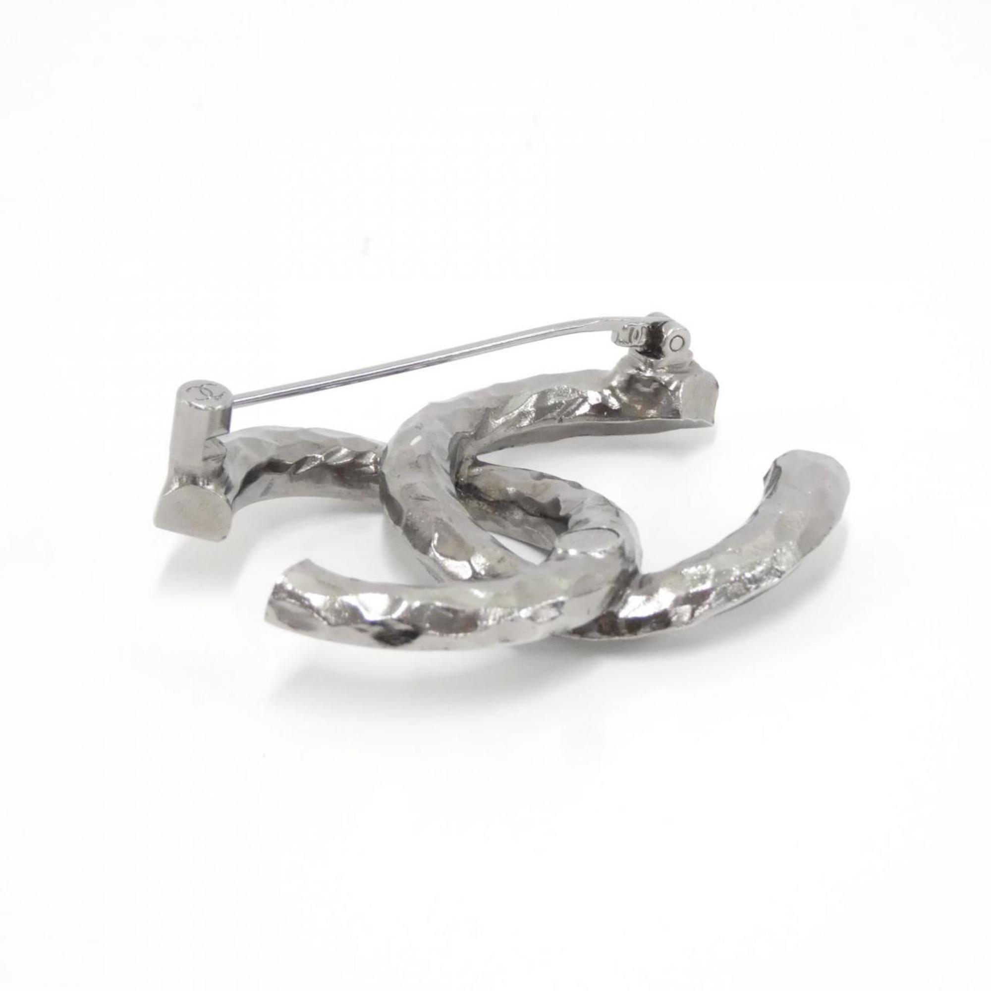 Brooch Sterling Silver with Crystal