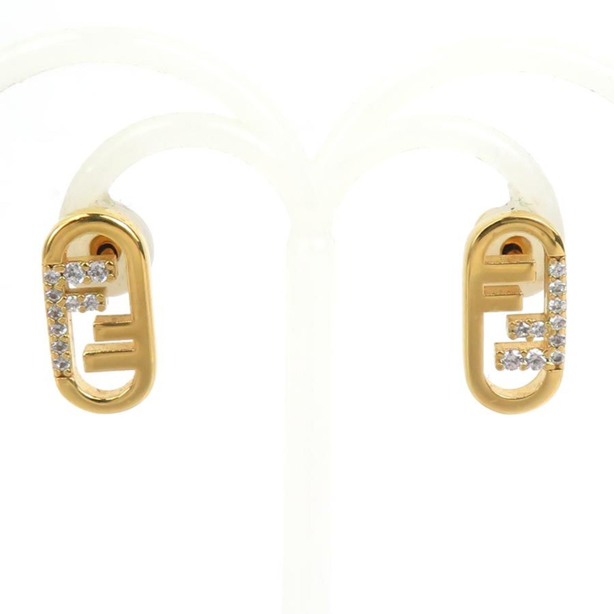 Earrings Gold-Tone Metal