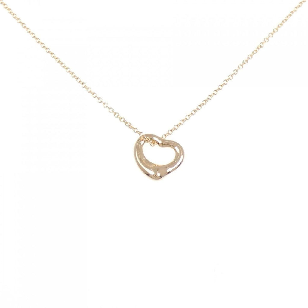 Open Heart Pendant Necklace 10.2mm